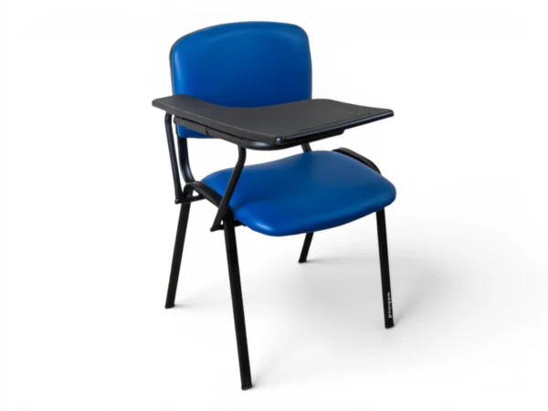 Silla universitaria tapizada ecocuero